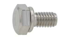 ステンレス 六角トリーマ頭セムス小ねじ P＝2 (薄板用)(バネ座組込)